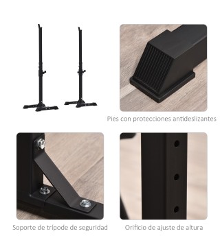 Soporte para Barras de Pesas