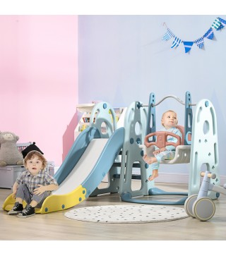 Tobogán Infantil con Columpio