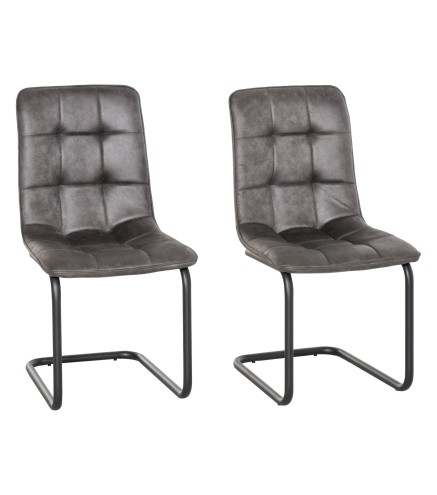 Conjunto de 2 Sillas de Comedor