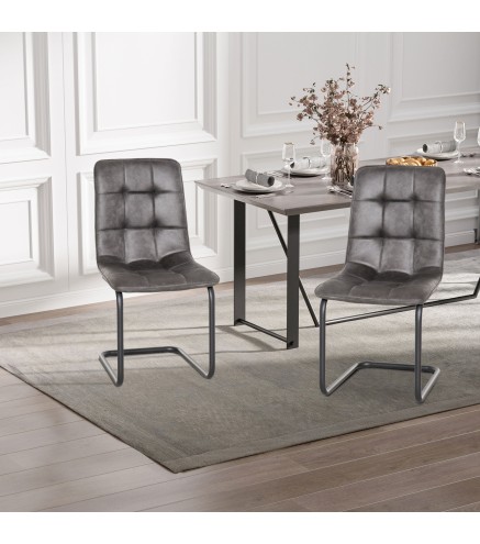 Conjunto de 2 Sillas de Comedor