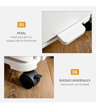 Cubo de Basura y Reciclaje