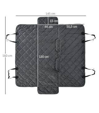 Funda de Asiento de Coche para Perros