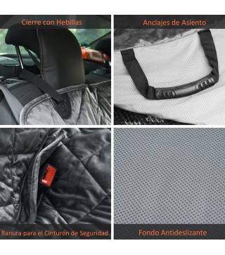 Funda de Asiento de Coche para Perros