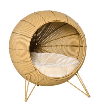 Cama de Ratán para Gatos