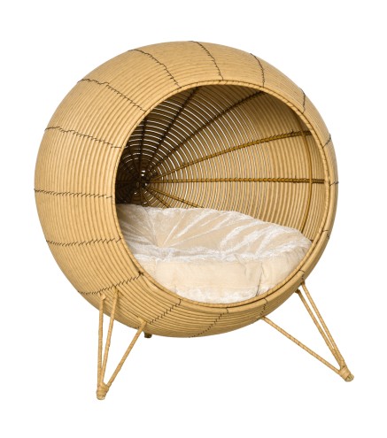 Cama de Ratán para Gatos