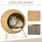 Cama de Ratán para Gatos Cama de Ratán para Gatos