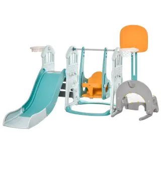 Tobogán y Columpio para Niños