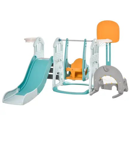 Tobogán y Columpio para Niños