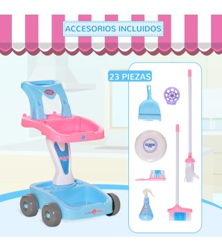 Carrito de Limpieza para Niños