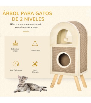 Árbol Rascador para Gatos