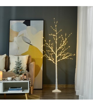 Árbol de Abedul con Luces LED