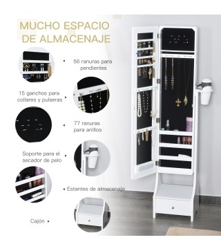 Espejo Joyero de Pie