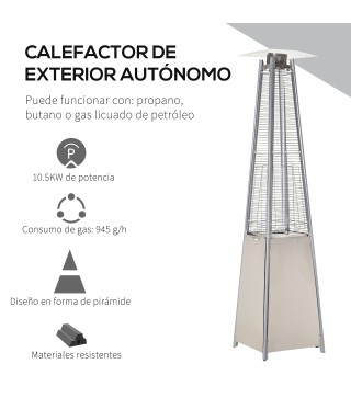 Estufa de Gas para Exterior