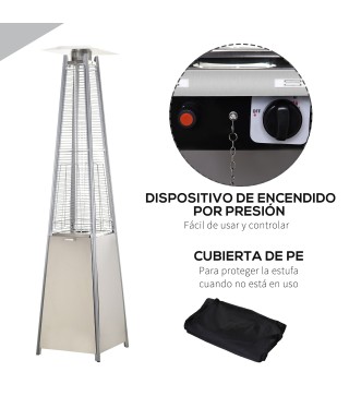Estufa de Gas para Exterior