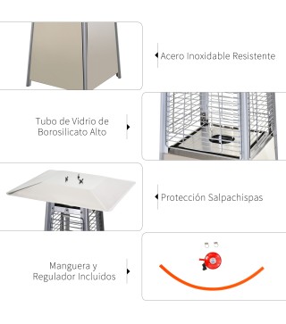 Estufa de Gas para Exterior