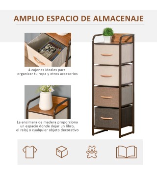 Cómoda de Tela
