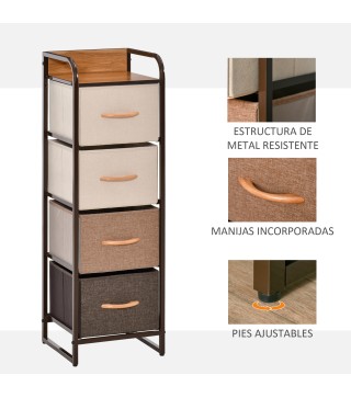 Cómoda de Tela