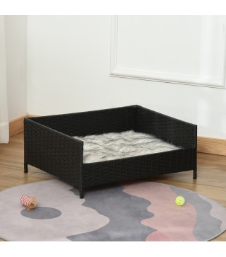 Sofá Cama para Perros de Mimbre