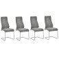 Set de 4 Sillas de Comedor Set de 4 Sillas de Comedor