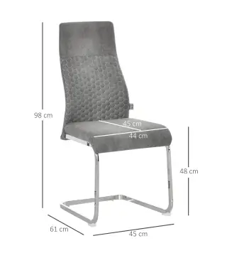 Set de 4 Sillas de Comedor