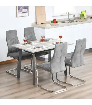 Set de 4 Sillas de Comedor
