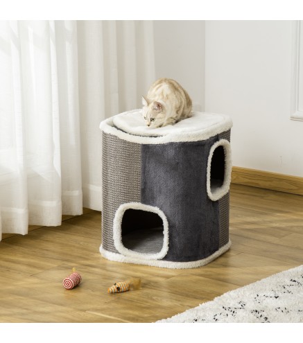 Barril Rascador para Gatos