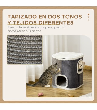 Barril Rascador para Gatos