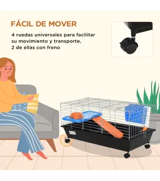 Jaula para Roedores Pequeños