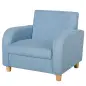 Sillón Infantil Mini Sofá para Niños de +3 Años con Asiento Acolchado Reposabrazos y Estructura de Madera Carga Máx. de 65 kg 49