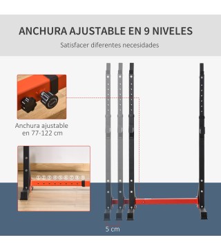 Soporte para Barra Pesas