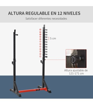 Soporte para Barra Pesas