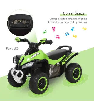Quad Correpasillo para Niños