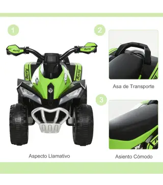 Quad Correpasillo para Niños