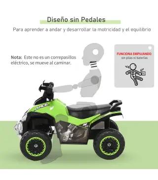 Quad Correpasillo para Niños