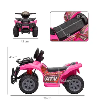 Quad Eléctrico para Niños
