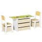 Juego de Mesa y 2 Sillas Infantil