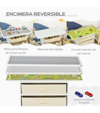 Juego de Mesa y 2 Sillas Infantil