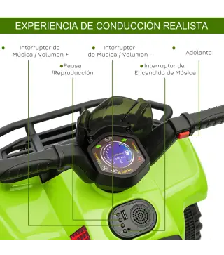 Quad Eléctrico para Niños