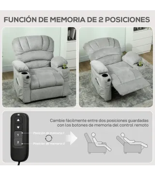 Sillón Reclinable Eléctrico