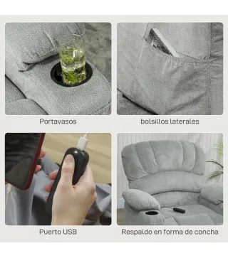 Sillón Reclinable Eléctrico