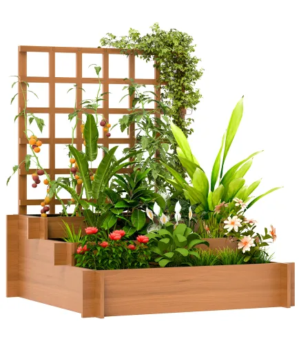 Jardinera con Enrejado