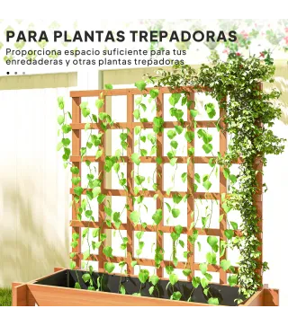Jardinera con Enrejado