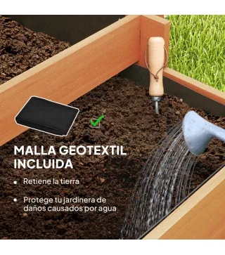 Jardinera con Enrejado