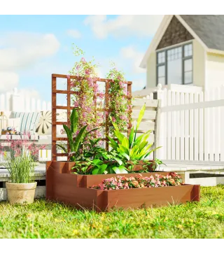 Jardinera con Enrejado