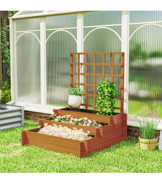 Jardinera con Enrejado