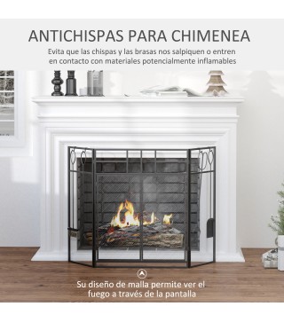 Salvachispas Plegable