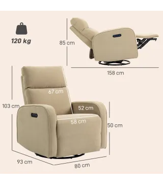 Sillón Reclinable Eléctrico