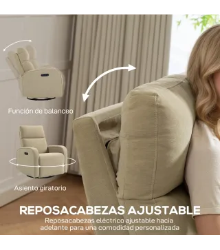 Sillón Reclinable Eléctrico