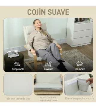 Sillón con Reposapiés