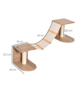 Estantes de Pared para Gatos